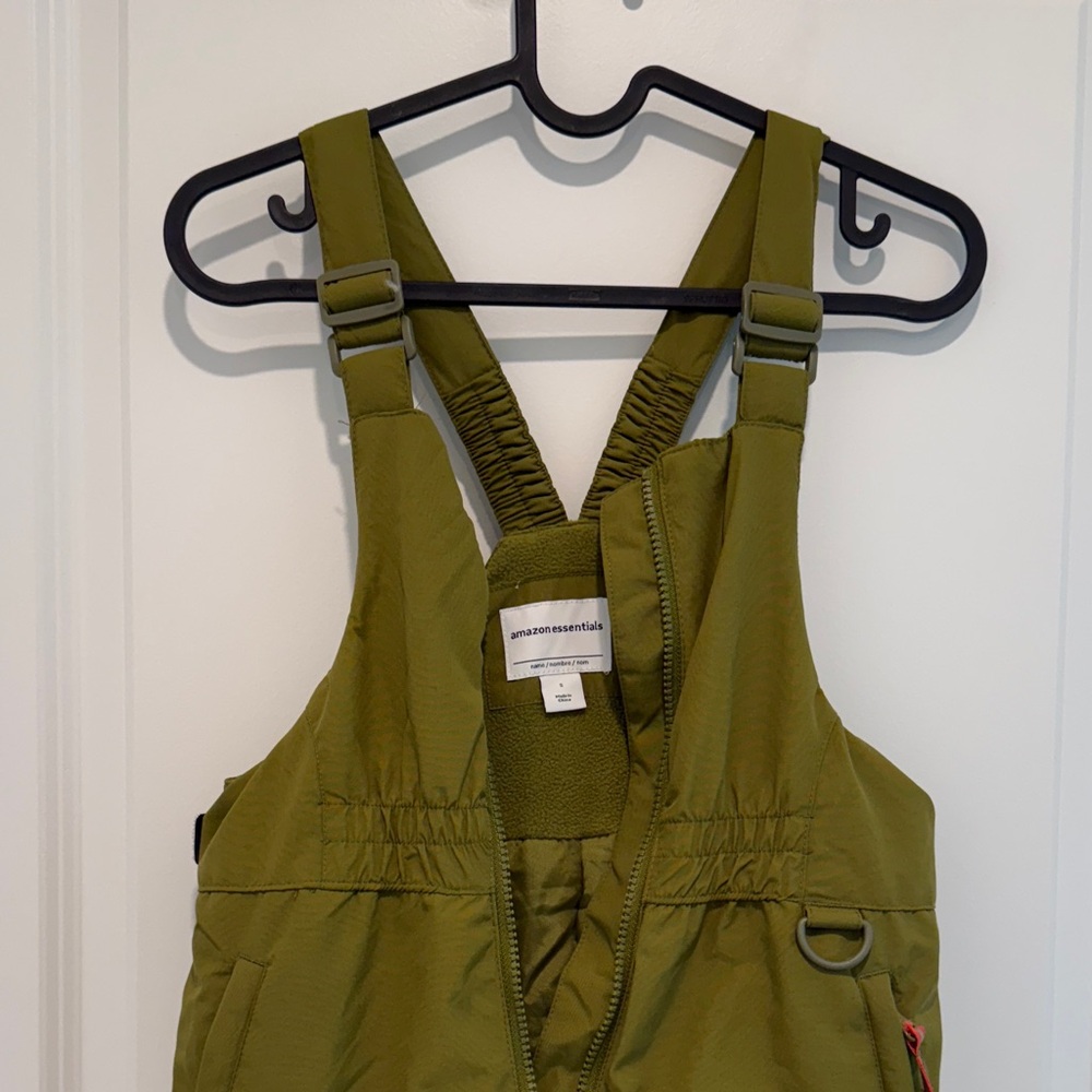Amazon Essentials Olive Green Overalls